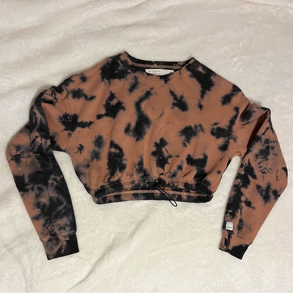 RSQ Womens Black & Brown Sweatshirt